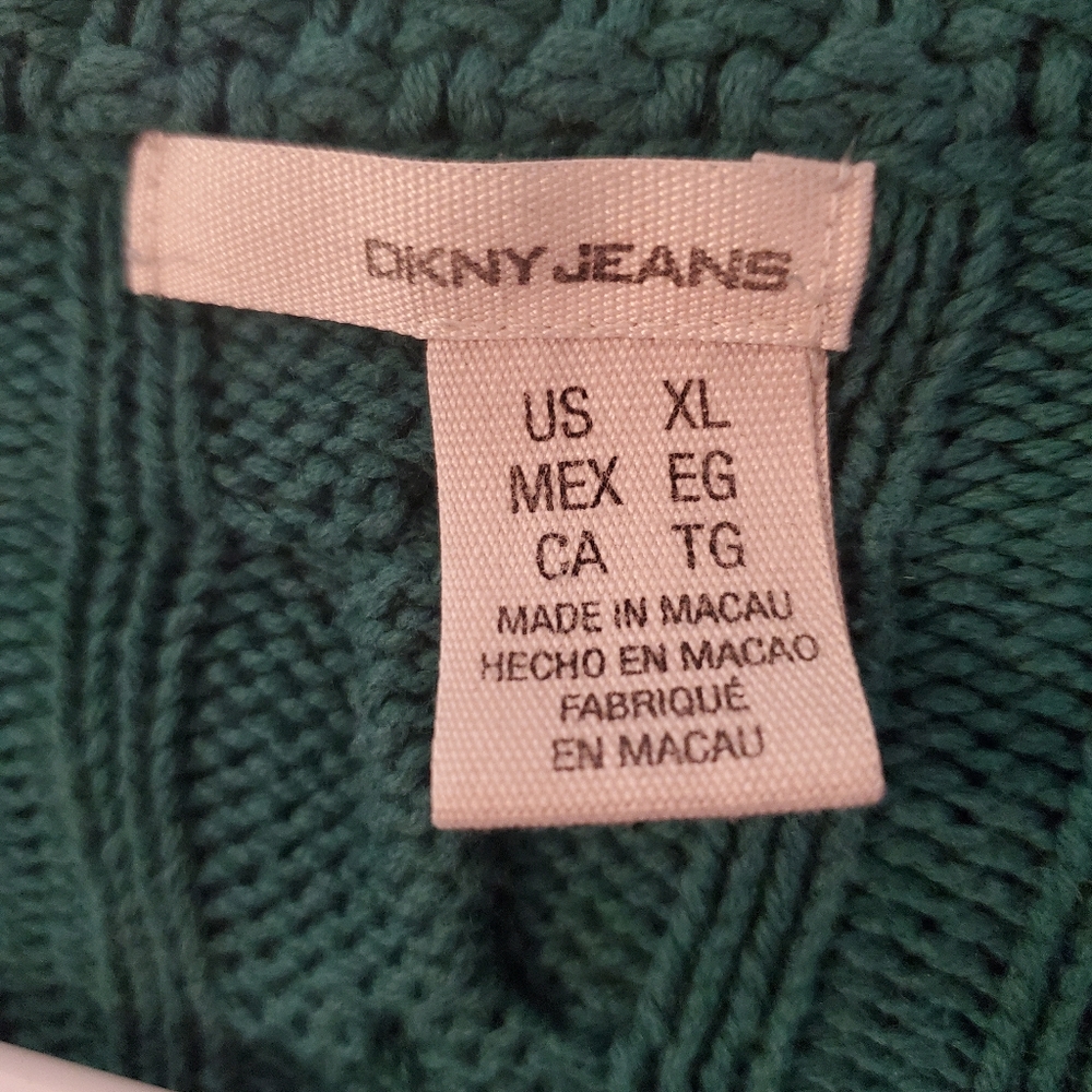DKNY cable knit cardigan